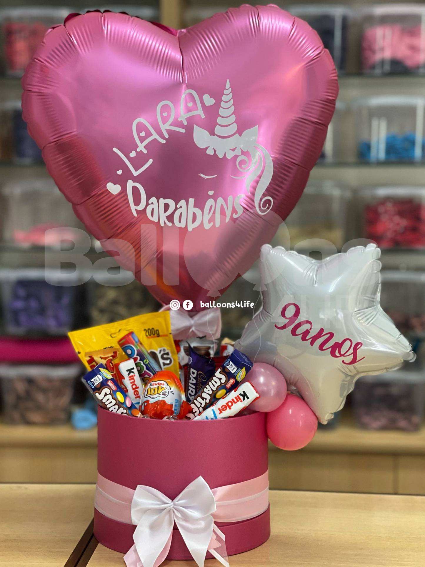 Balão Box Aniversário