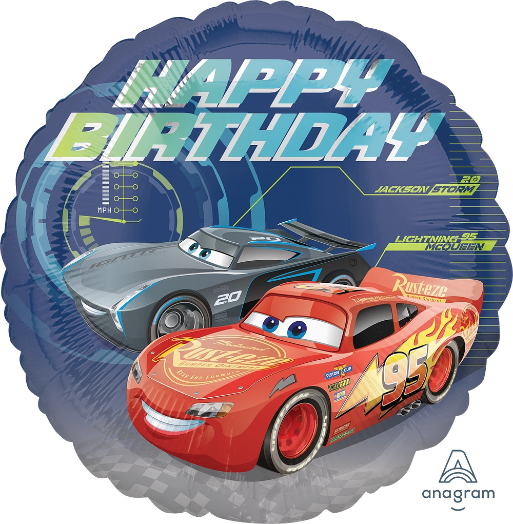 Balão Aniversário Carros