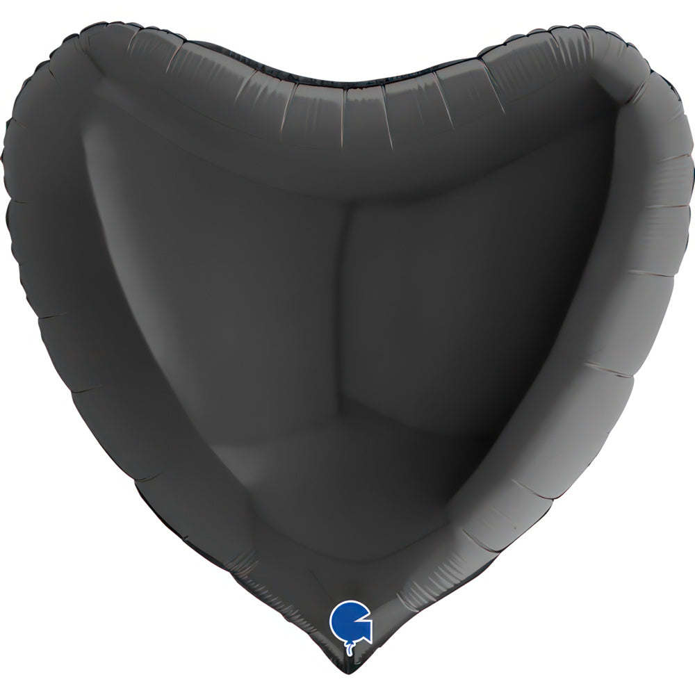Balão Foil Coração + Gás Hélio