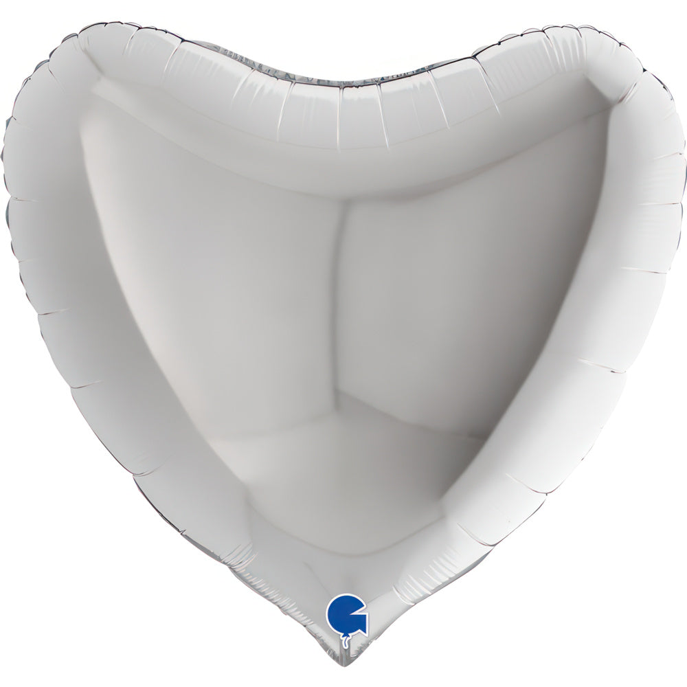 Balão Foil Coração + Gás Hélio