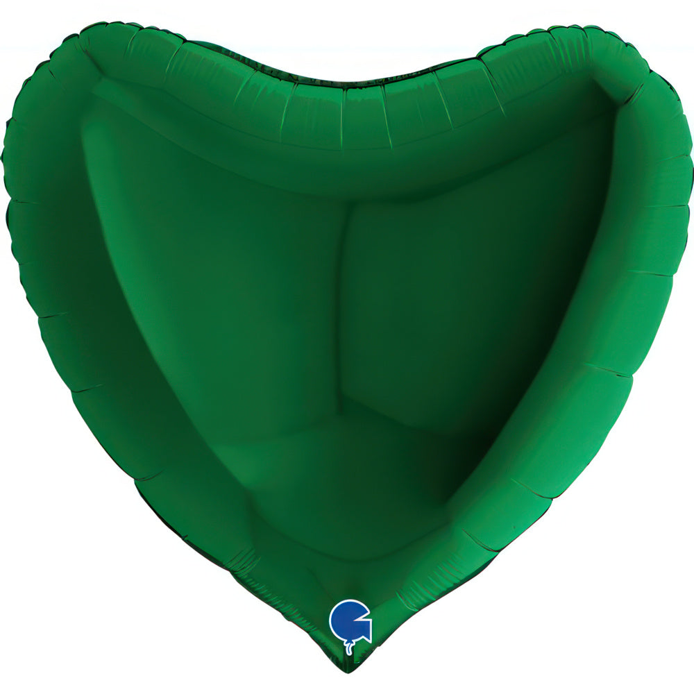 Balão Foil Coração + Gás Hélio