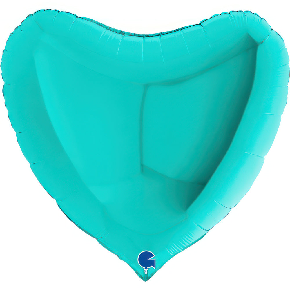 Balão Foil Coração + Gás Hélio