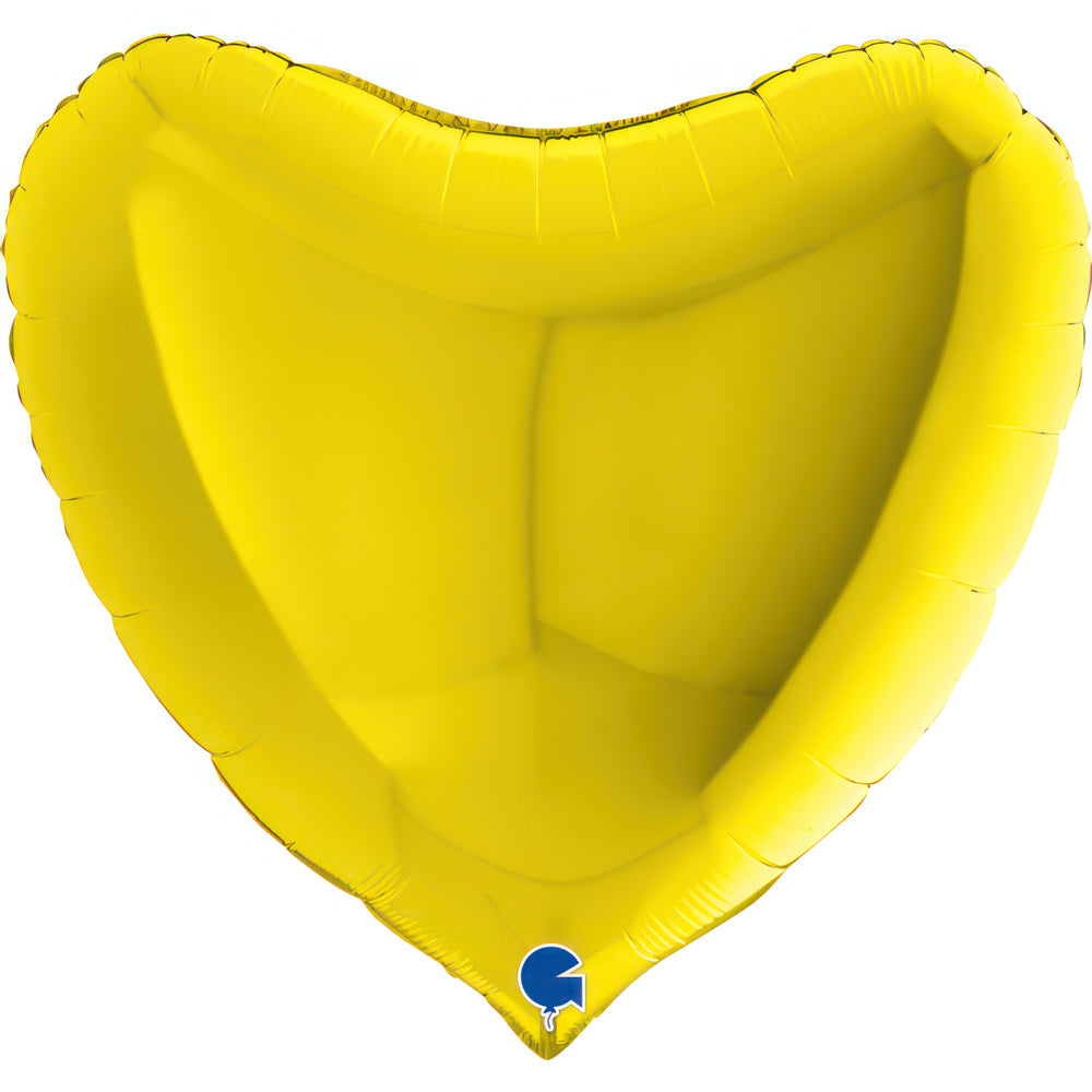 Balão Foil Coração + Gás Hélio