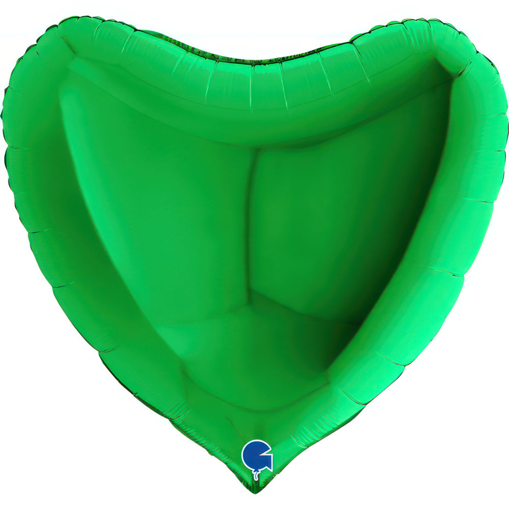 Balão Foil Coração + Gás Hélio