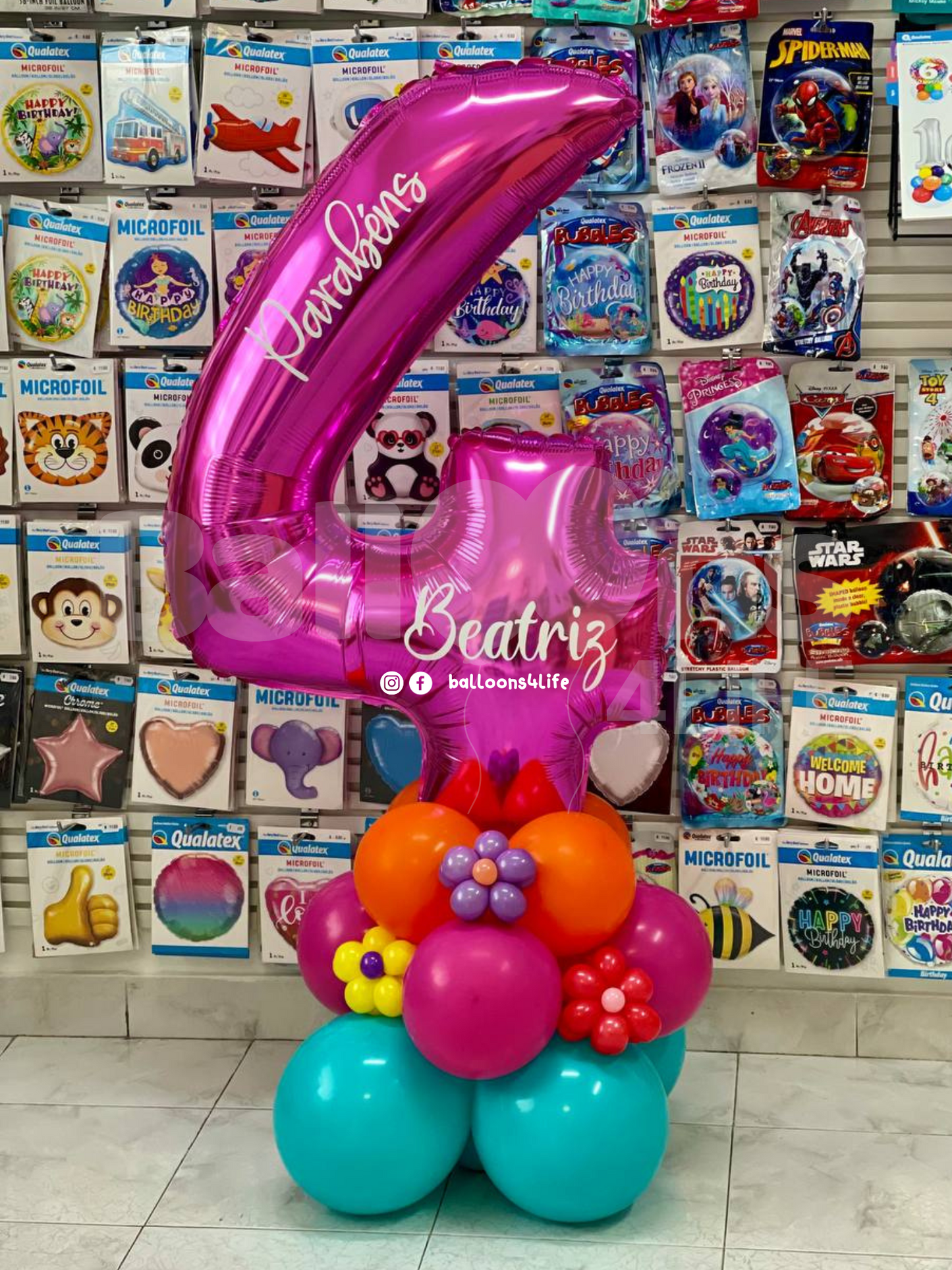 Buquê Personalizado com Número