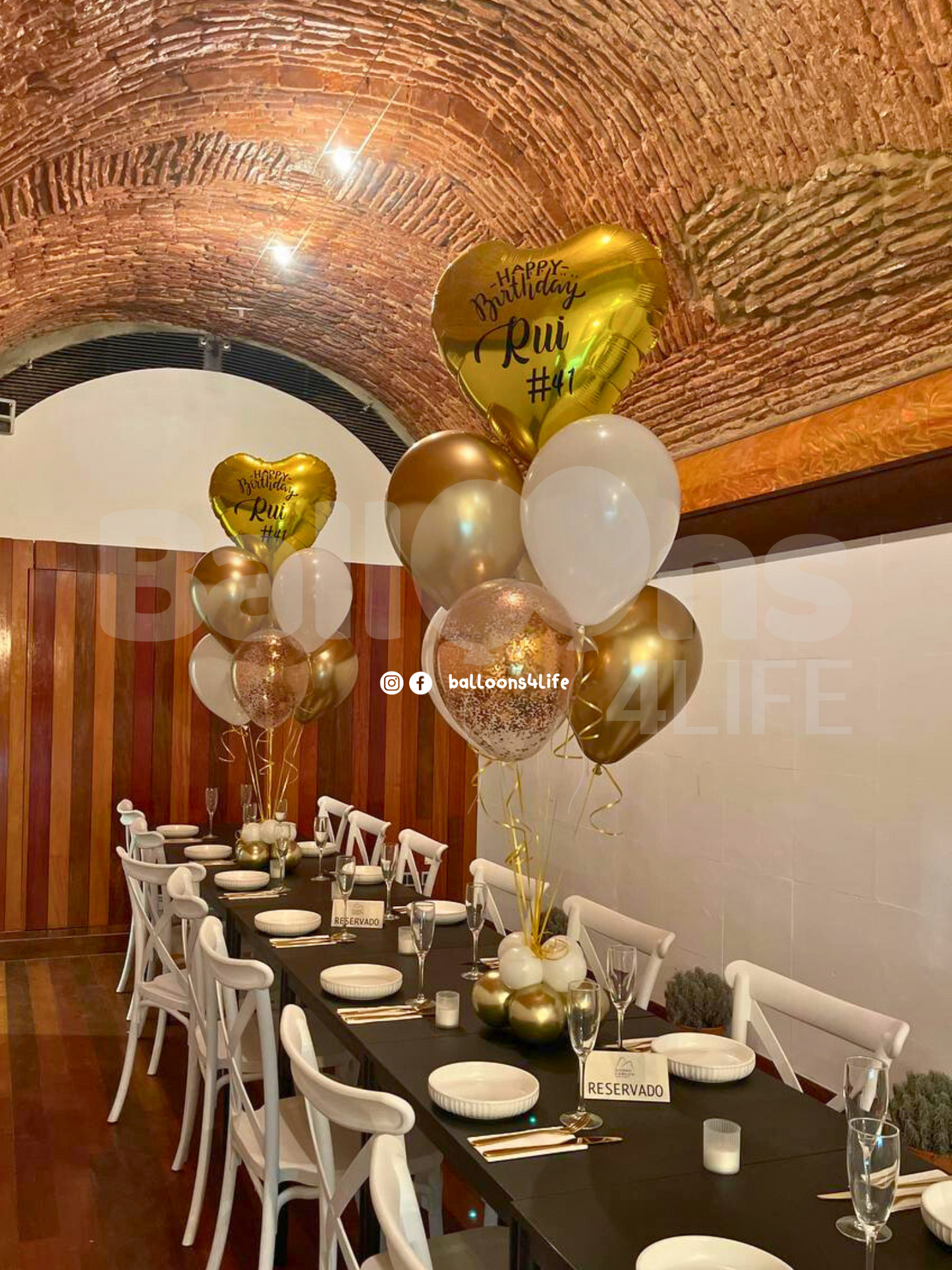 Buquê de Balões Foil