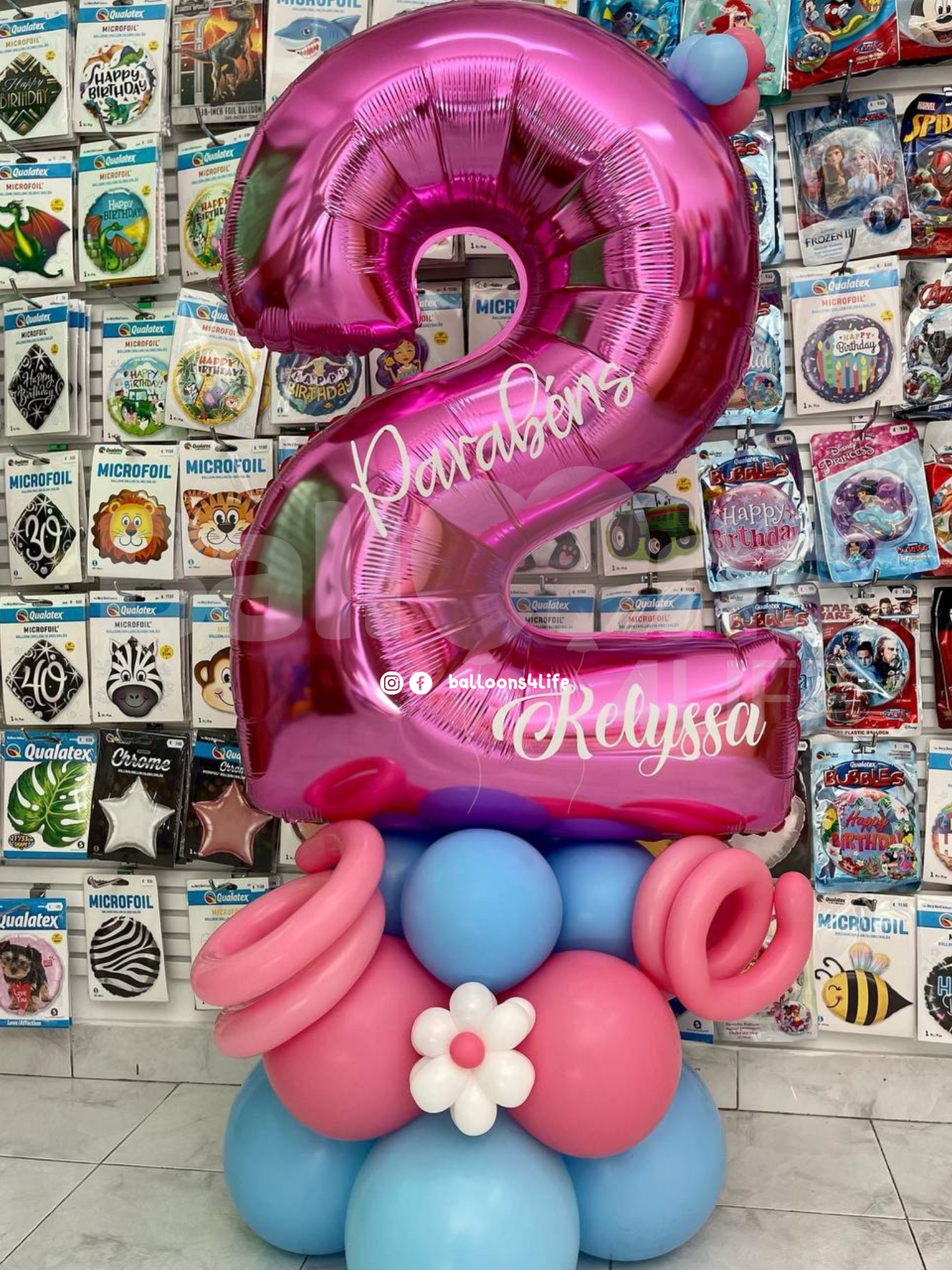 Buquê Personalizado com Número