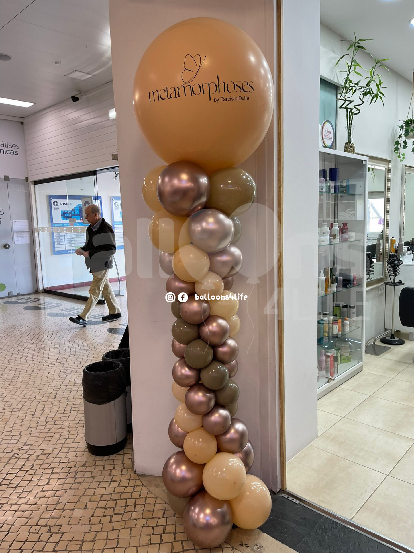 Coluna de Balões Premium Empresarial