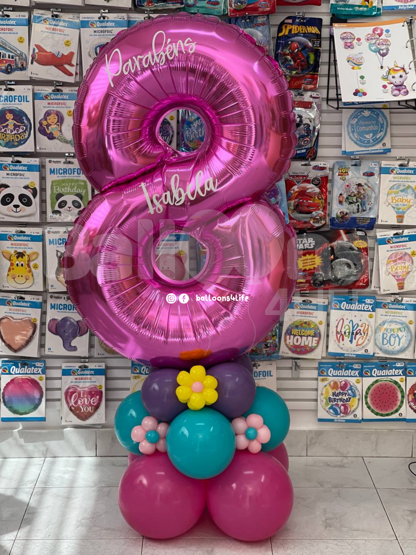 Buquê Personalizado com Número