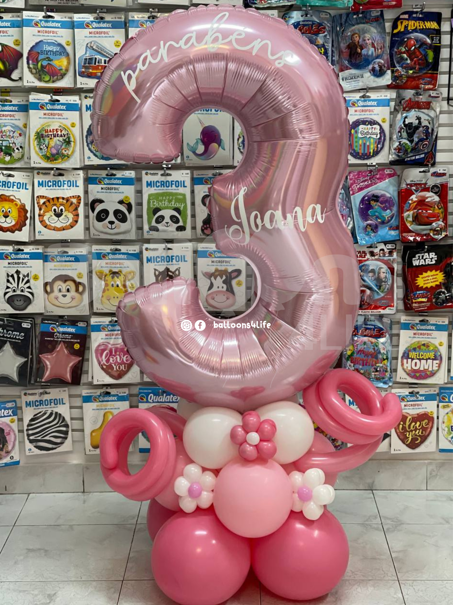 Buquê Personalizado com Número