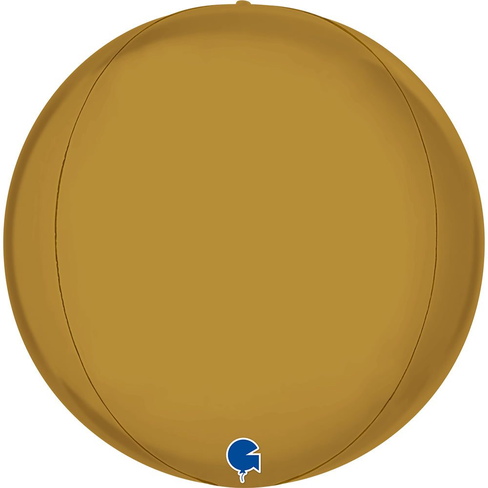 Orbz "Globo" 4D em Dourado