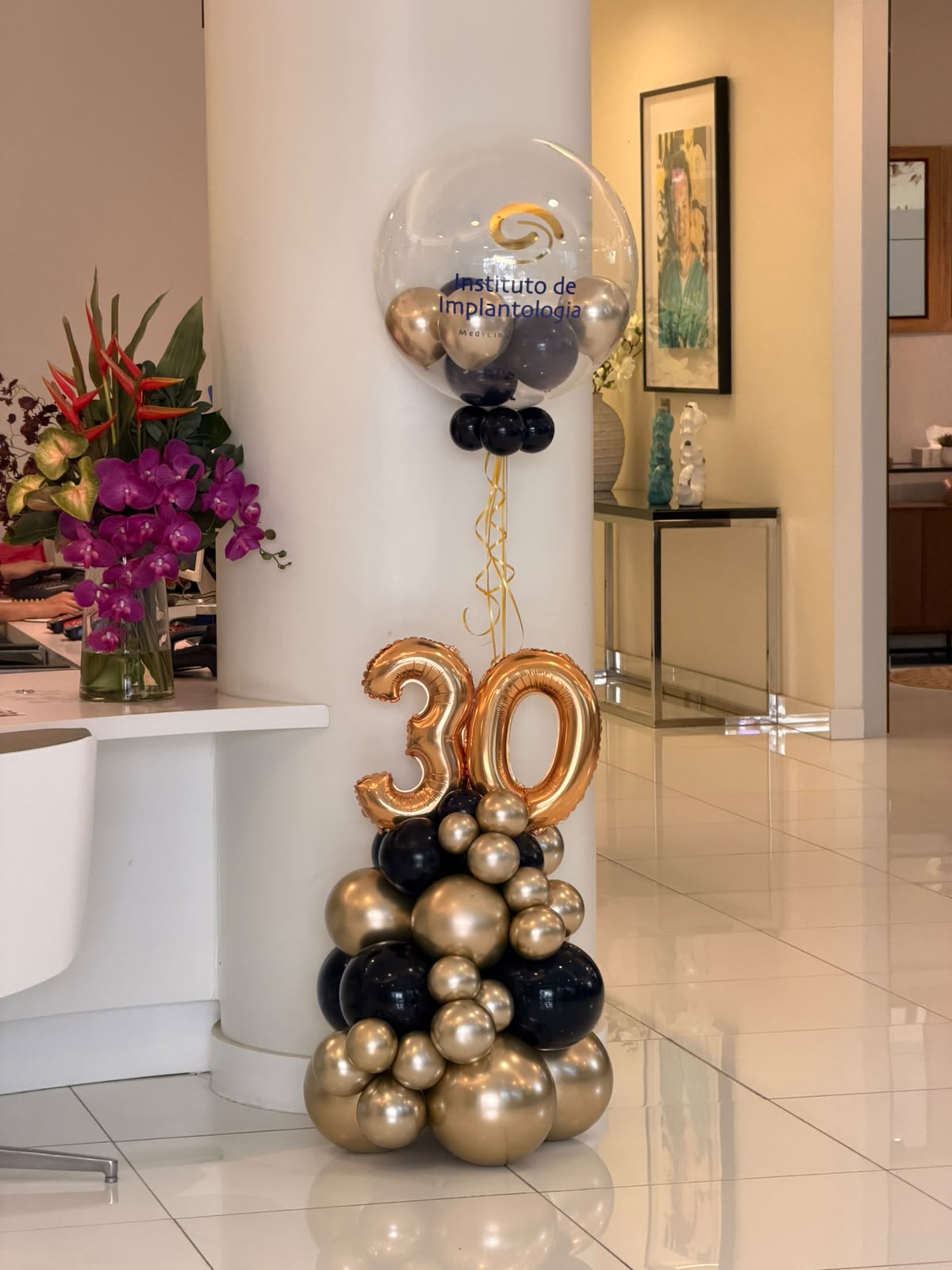 1 max boquet com bubble personalizado e numero