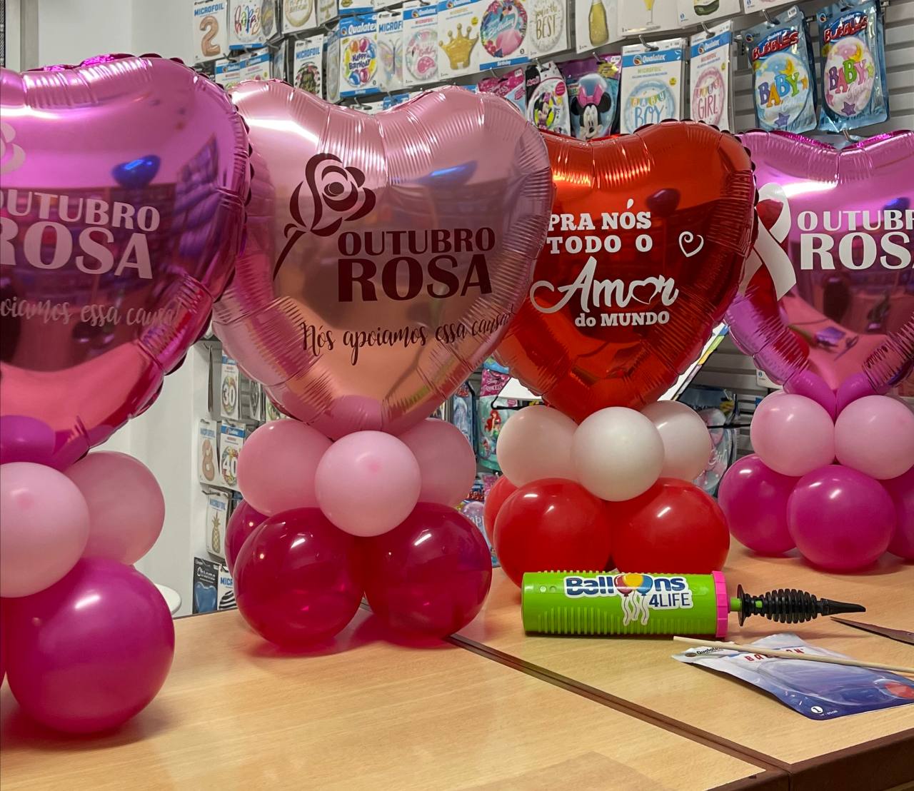 Centro de Mesa Foil Personalizado