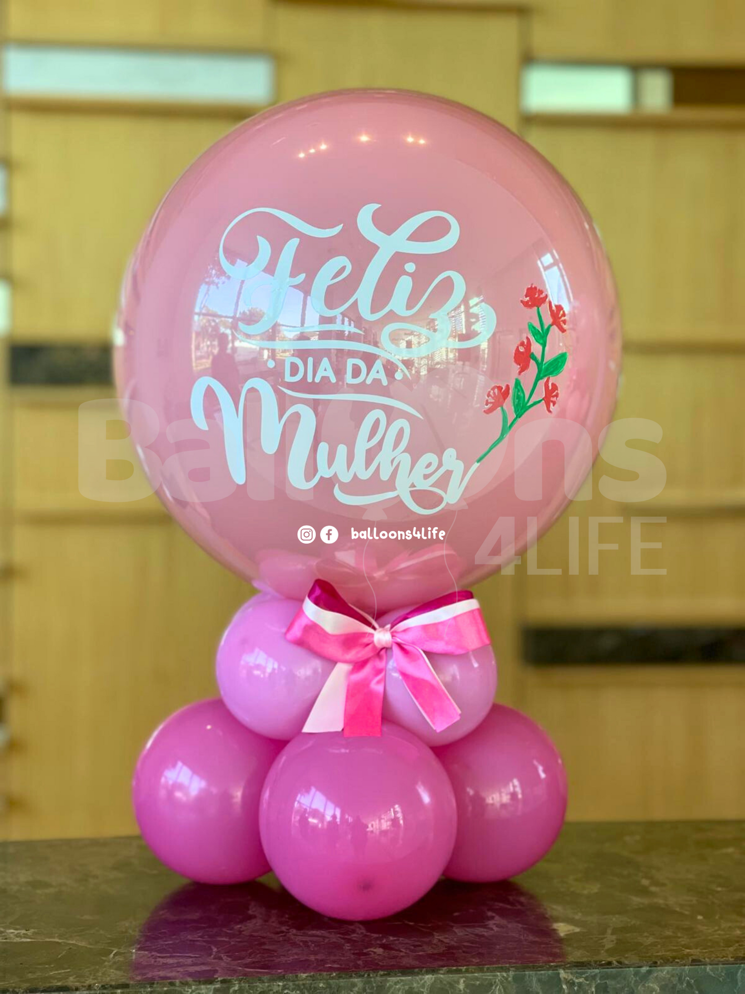Balão Dia da Mulher