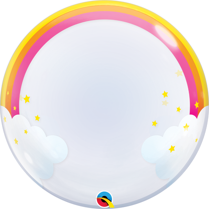 Balão Bubble Arco-íris