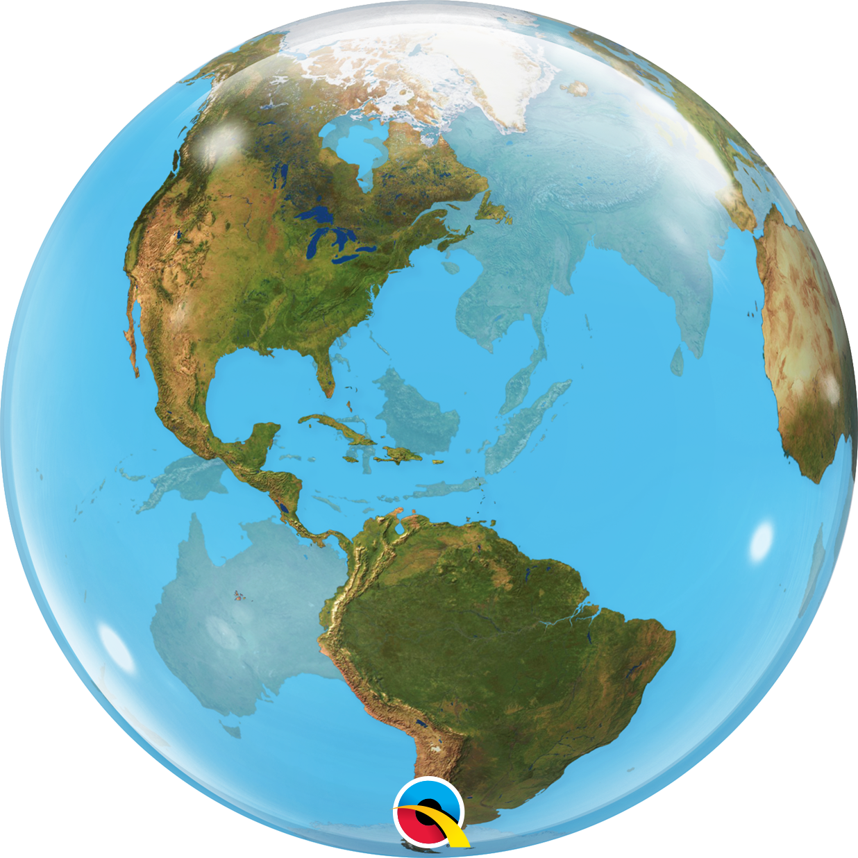 Balão Bubble Planeta Terra