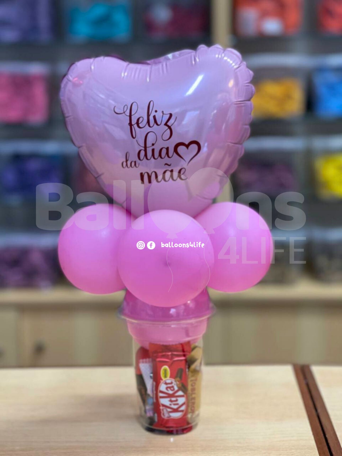 Copo de Doces Dia das Mães