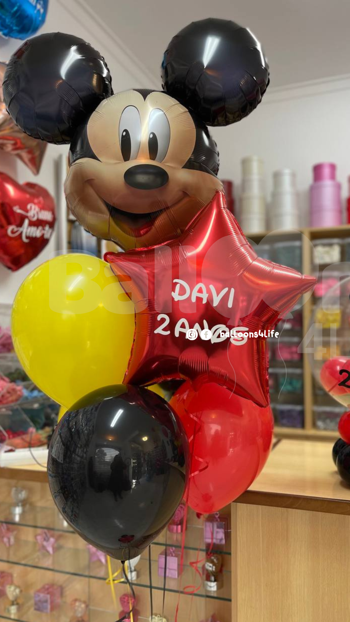 Bouquet de Balões Foil Infantil