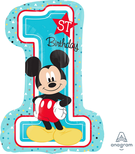 Balão Disney Baby - Mickey Número 1