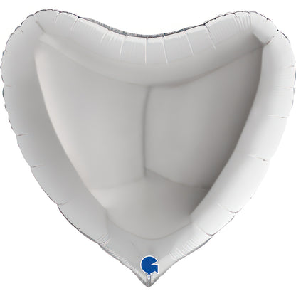 Balão Foil Coração + Gás Hélio