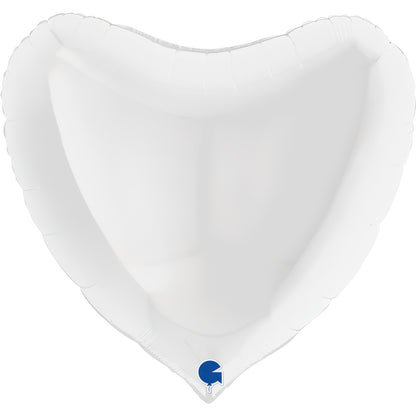 Balão Foil Coração + Gás Hélio