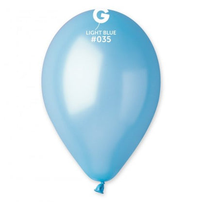 Balão Látex 12" Metalizado com Gás Hélio