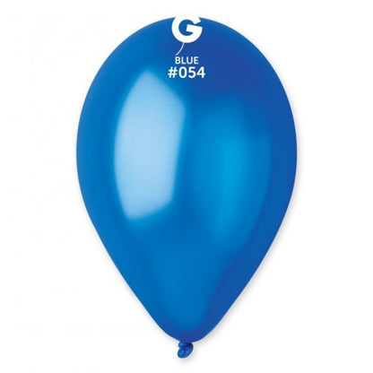 Balão Látex 12" Metalizado com Gás Hélio