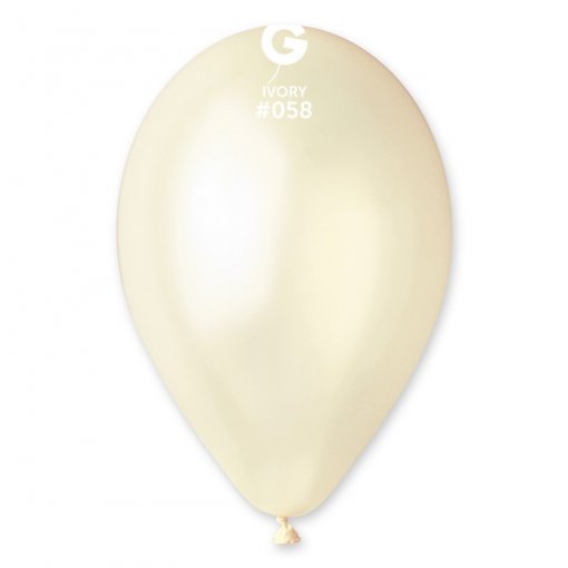 Balão Látex 12" Metalizado com Gás Hélio