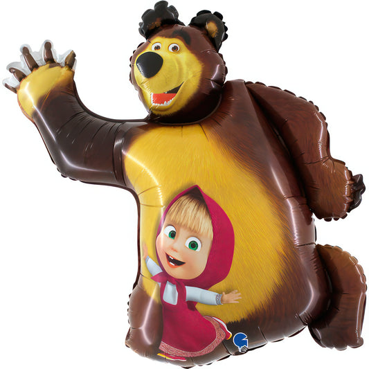 Balão Masha & Urso