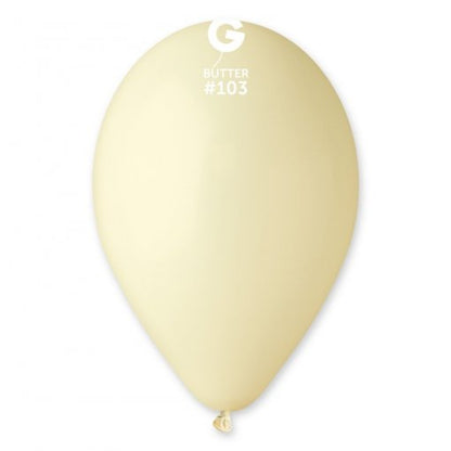 12" Standard Latex Balloon + Helium Gas