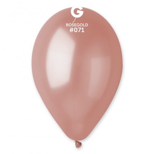 Balão Látex 12" Metalizado com Gás Hélio
