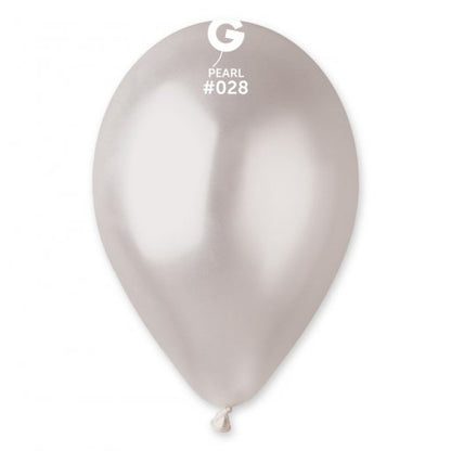 Balão Látex 12" Metalizado com Gás Hélio