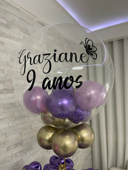 Bubble Personalizado + Gás Hélio