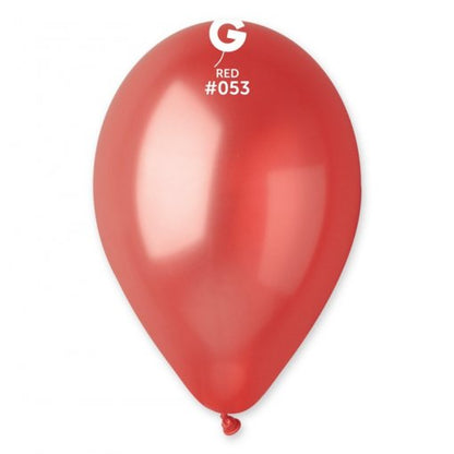 Balão Látex 12" Metalizado com Gás Hélio